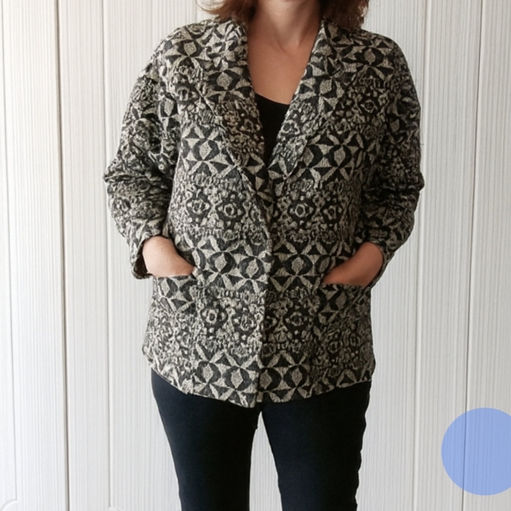 Womens Gap Double Front Button Jacket With Front … - image 1